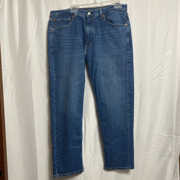 Levi's Regular Fit 505 36x30 Cotton Blue Jeans - Picture 1 of 5